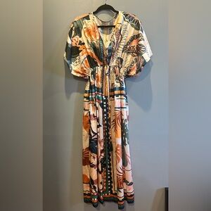Cost Plus World Market Multicolor Maxi Dress
